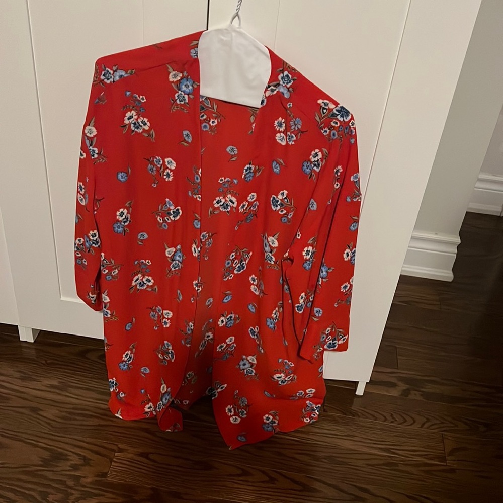 H and M - Red Blouse